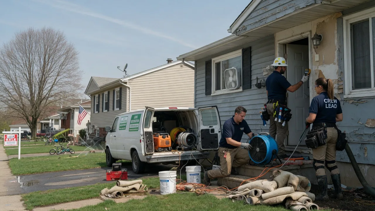 Flood Cleanup in New Boston, TX near me