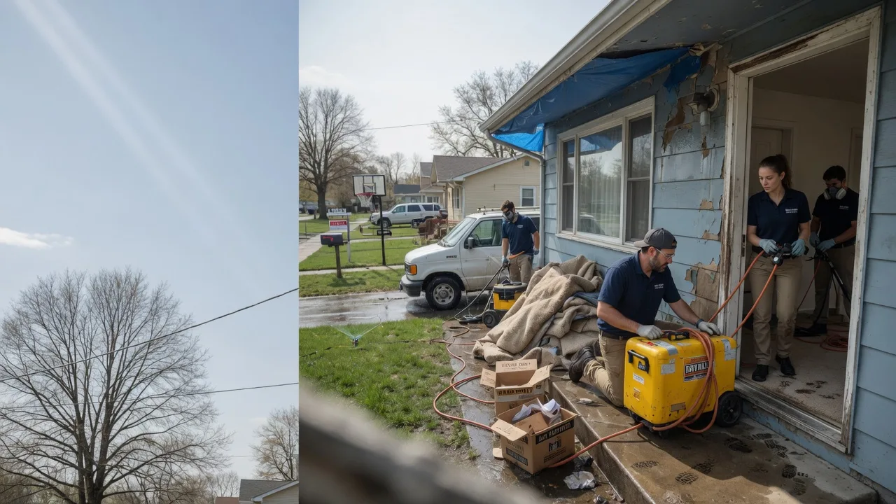Basement Flood Cleanup in New Boston, TX near me